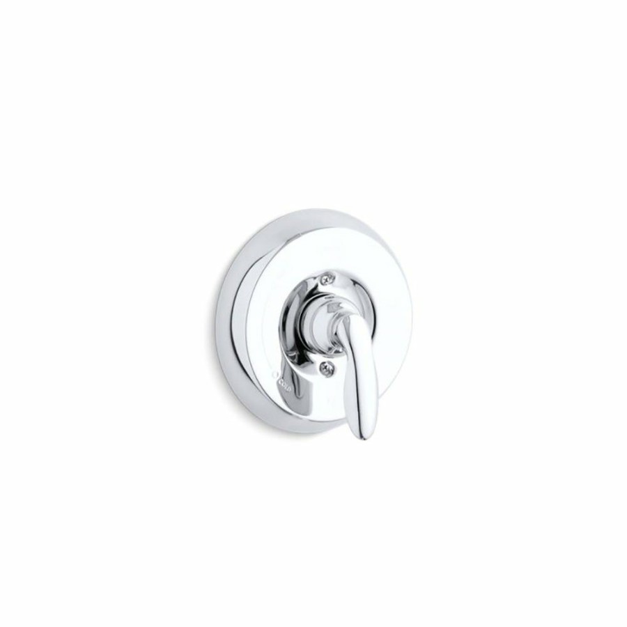 Home Goods * | Best Deal Kohler Coralais Rite-Temp Valve Trim With Lever Handle Polished Chrome (K-Ts15621-4-Cp)