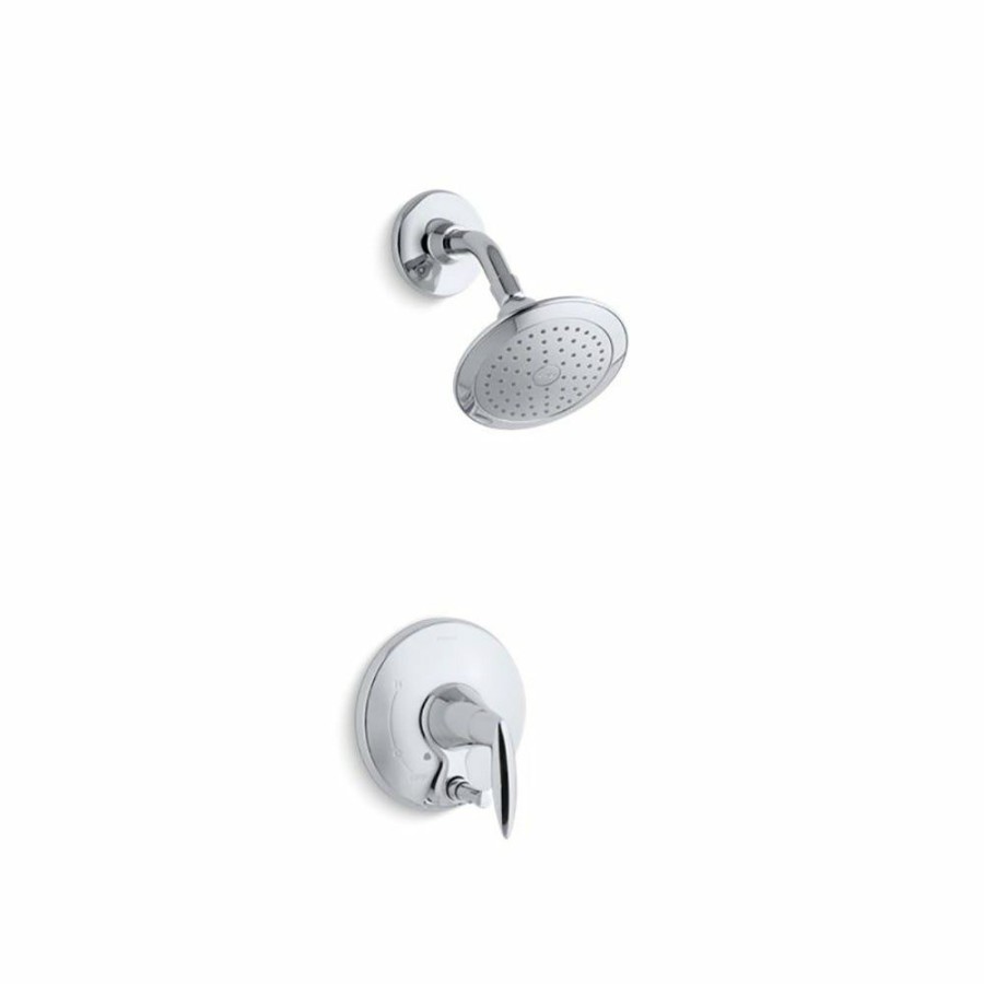 Home Goods * | Best Deal Kohler Alteo Shower Trim Set With Push-Button Diverter Valve Not Included Polished Chrome