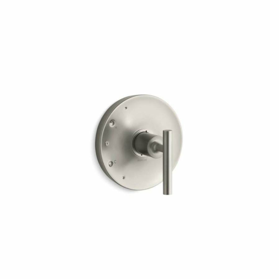 Home Goods * | Best Pirce Kohler Purist Rite-Temp Valve Trim With Lever Handle Vibrant Brushed Nickel