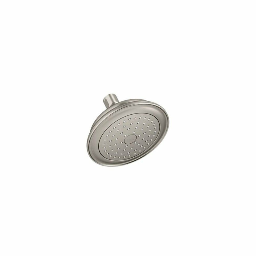 Home Goods * | Best Pirce Kohler Artifacts 2.5 Gpm Single-Function Showerhead With Katalyst Air-Induction Technology Vibrant Brushed Nickel