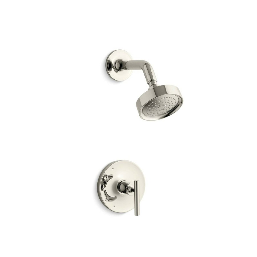 Home Goods * | Brand New Kohler 4 Purist Rite-Temp Shower Valve Trim With Lever Handle And 2.5 Gpm Showerhead