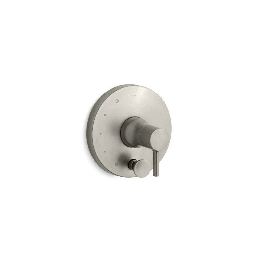 Home Goods * | Best Deal Kohler Toobi Rite-Temp(R) Valve Trim With Diverter Vibrant Brushed Nickel (K-T8979-4-Bn)