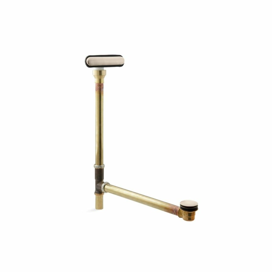 Home Goods * | Best Reviews Of Kohler Clearflo Slotted Overflow Brass Bath Drain Vibrant Brushed Bronze (K-7271-Bv)